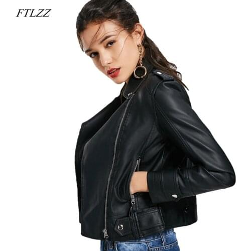 FTLZZ Women's Black Bomber Jackets