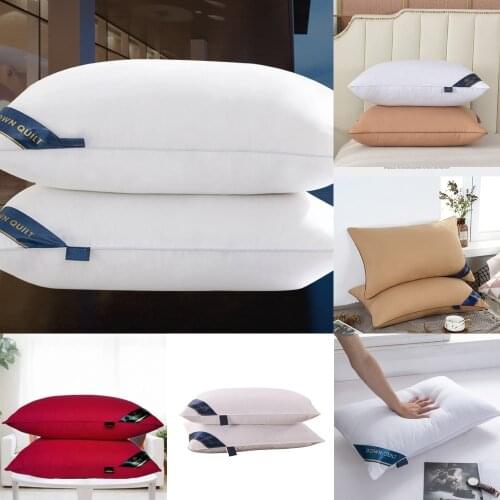 Hotel Pillow Core For Adult Students Five-star Hotel Pillows For Bedroom Bedding Pillows High Quality