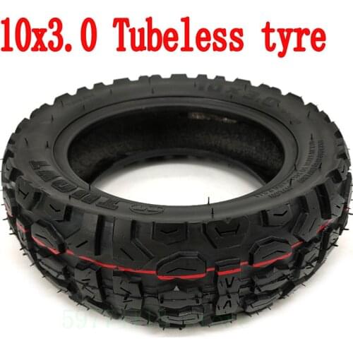 Good Quality 10x3.00 Electric Scooter Tubeless Tire 10 * 3.0 Scooter Vacuum 0ff Road Tire 10 inch Widened and Thickened Tire