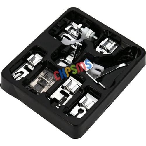 #KP-19046 8PCS Presser Feet Kit fits Singer,Brother,Janome,Elna, Kenmore,low shank machines