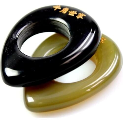 Nature horn Massage Ring Meridian Acupoints Acupressure Massager Foot Press Acupoints Massager