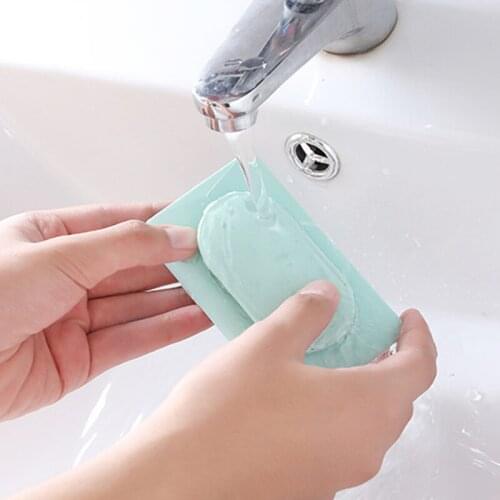 Multifunctional Shelf With 4 Hooks Hole-Free And No Trace Storage Rack Household AC889