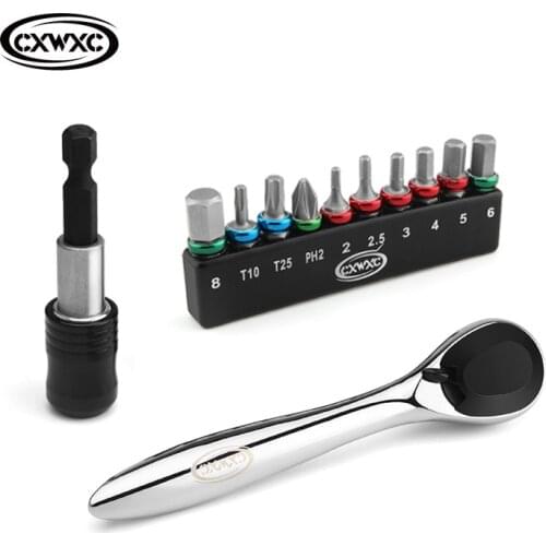 CXWXC Multifunctional Bike Bicycle Repair Tool Kits Torque Wrench Cycling Bike Screwdriver MTB Road Bike Tool Sets Equipment