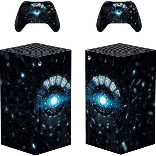 Magic Gear Style Xbox Series X Skin Sticker for Console & 2 Controllers Decal Vinyl Protective Skins Style 1