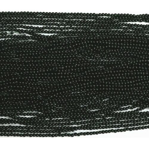 Natural Stone Blue Sandstone 2mm 3mm Round Beads Fashion Diy Jewelry Loose Spacers Accessories Beads 15" B412