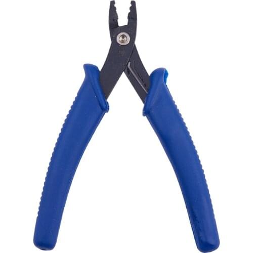 Steel Jewelry Beading Crimping Crimper Pliers for Crimp Beads RoyalBlue DIY jewelry making Tools 130x65x10.5mm