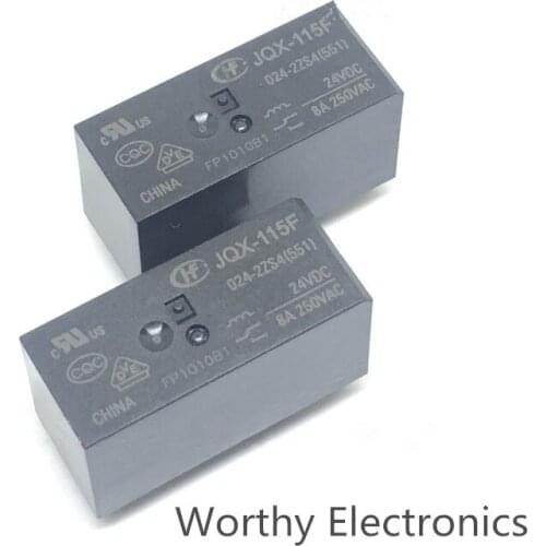 Wholesale 10pcs/lot relay JQX-115F 24VDC