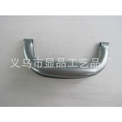 Supply of metal shell package leather handle curved handle of the Hand in Hand luggage and accessories
