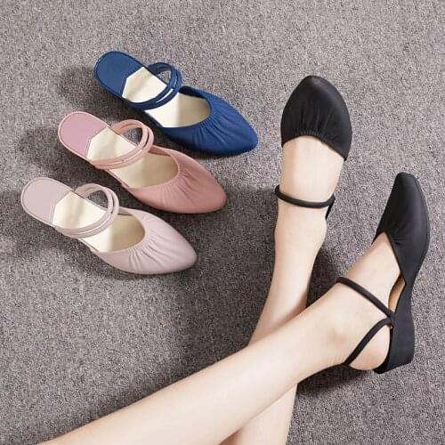 Ladies Sandals Ladies Slope High Heels Pointed Casual Slippers Fashion Beach Sandals Elegant Women Shoes