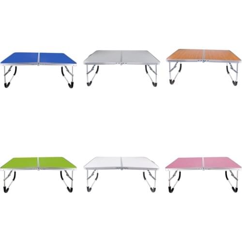 Foldable Camping Picnic Table Portable Compact Lightweight Folding Tablefor Beach Outdoors Beddroom Study Dining Camping Picnic