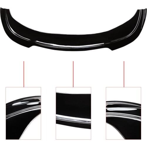 Loyalty For 2015-2020 Chrysler 300C RT Front Bumper Lip Spoiler Splitter Gloss Black Car Accessories