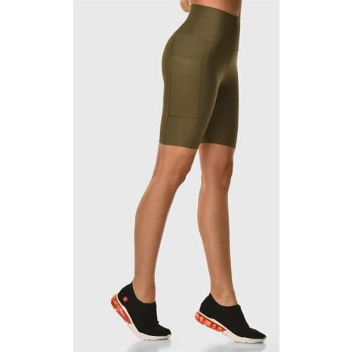 Superstacy With Laptop Pocket Khaki Sport Leggings