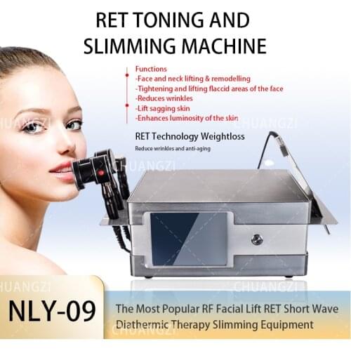 Tecar therapy monopolar RF diathermy machine RET CET indiba body shaping sliming face lift skin tightening machine