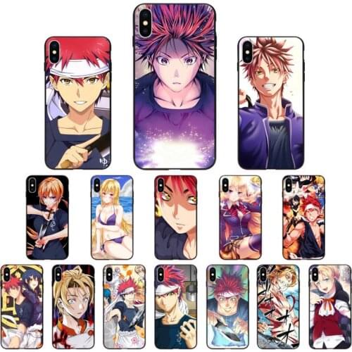 YNDFCNB Shokugeki no Soma Phone Case for iphone 11 12 Mini Pro Max X XS MAX 6 6s 7 8 Plus 5 5S 5SE XR SE2020