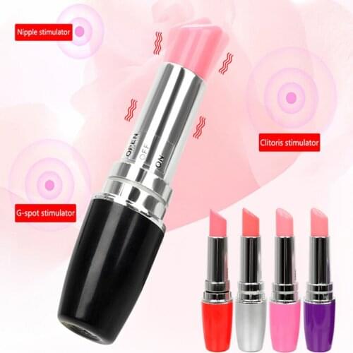 Female couple adult stimulation vibrator female lipstick vibrator waterproof prostate massager magic wand sex toy