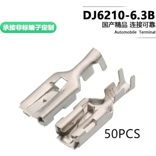 170454-2 automobile terminal 6.3 spring dj6210-6.3b