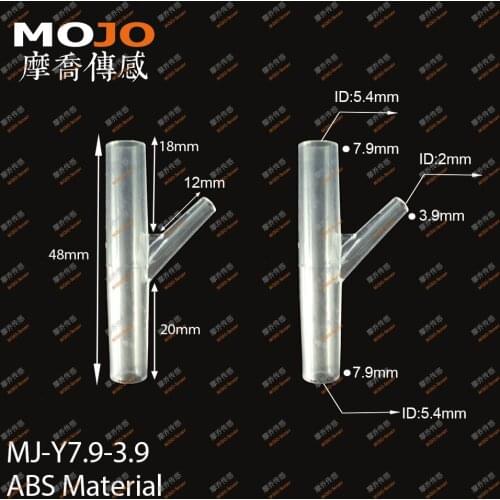 2020 Free shipping!! MJ-Y7.9-3.9 Special Y type barbed three connectors for 3.9mm to 7.9 mm(20pcs/lots)