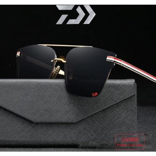 2020 Daiwa Fishing Glasses Outdoor Sport Fishing Sunglasses Men and Women Retro Climbing Sunglasses Colorful Film Sunglasses