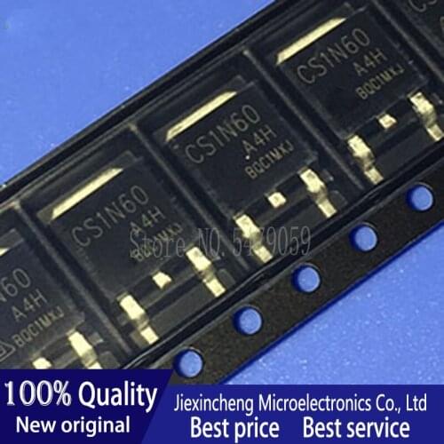 50PCS CS1N60A4H CS1N60 TO252 1A 60V N-channel MOSFET New original