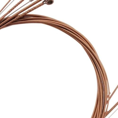 6 Pieces Guitar Replacement Strings For Acoustic Guitar Parts DIY