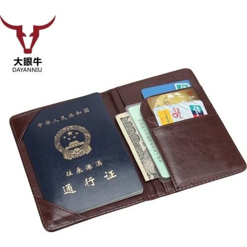 Bulgaria Passport Holder Protector Brown Wallet Business Card Holder Soft sponge Passport Cover Leather Delicate PU bag