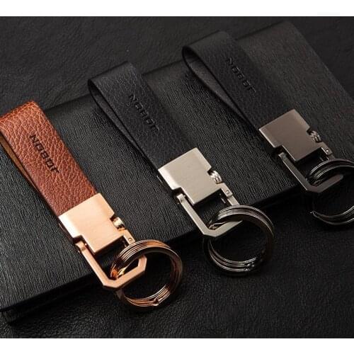 High-end Car Key Chain Metal Keychains Key Ring Pendant Accessories for BMW E46 F30 Cadillac Srx Toyota Corolla Jeep Renegade