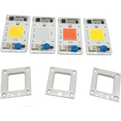 NEW Dimmable LED COB Lamp Chip 50W AC110V 220V Input Smart IC Driver Fit For DIY LED Floodlight Spotlight LED