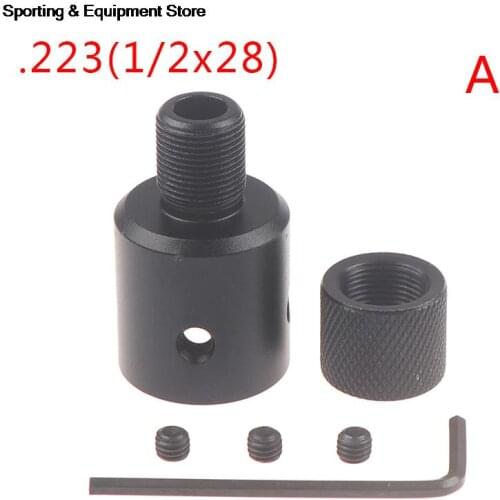 For Ruger 10/22s Barrel End Thread Protector Muzzle Brake Adapter 1/2x28 5/8x24 Combo .223 .308 Compensator