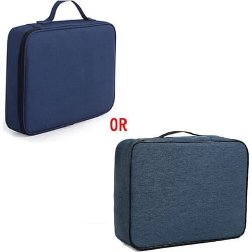 H4GA Document Ticket Storage Bag Waterproof Large Capacity for Home Office Travel