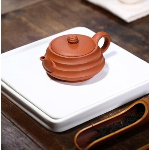 Qu Hu China Kettle Ceramic Teapot For Tea Puer Oolong Tea Set Handmade