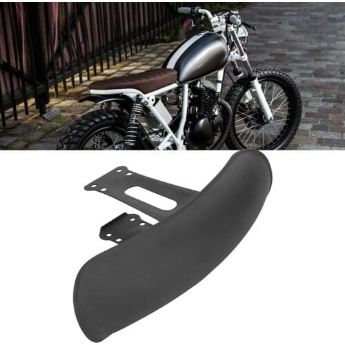 Front Fender Cover Mudguard Motorcycle Front Fender Mud Flap Guard Fairing Mudguard Cover For CG125 Retro Chrome Dropshipping