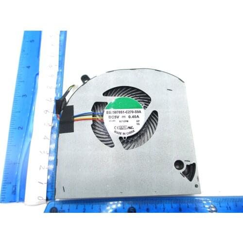 New EG75070S1-C260-S9A EG75070S1-C270-S9A For Dell Alienware15 R3 R4 Cpu Cooling Fan