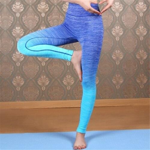 New High Quality Women Compression Tights Trousers Gym Sports Running Yoga Pants Female Joggers Slim Elastic Leggings ZL6523