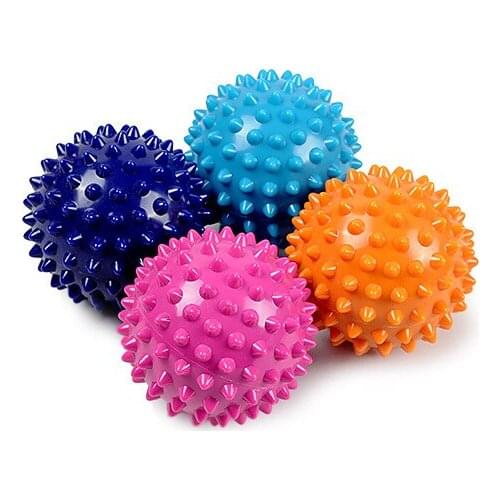 PVC Yoga Ball Muscle Relax Fascia Ball Foot Sole Arm Massage Ball Reduce Stress Body Building Tools Massager Muscle Stimulator