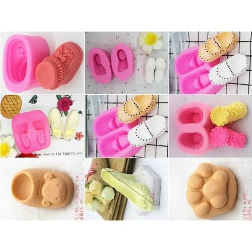 Silicone mould Shoes/feet /clawSeries Cake Decorative Mold baking kitchen tools