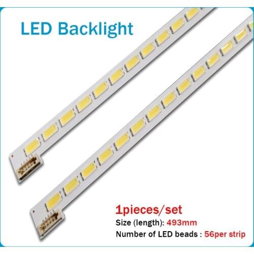 493mm LED Backlight Lamp strip For STS400A64 LJ64-03514A 2012SGS40 7030L 56 REV 1.0 High LJ64-03501A STS400A75 40-LEFT