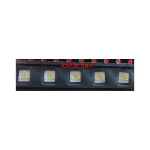 FOR LUMENS Number 1 100pcs/lot LED Backlight 1W 3V 3535 3537 SMD Cool white LCD Backlight for TV