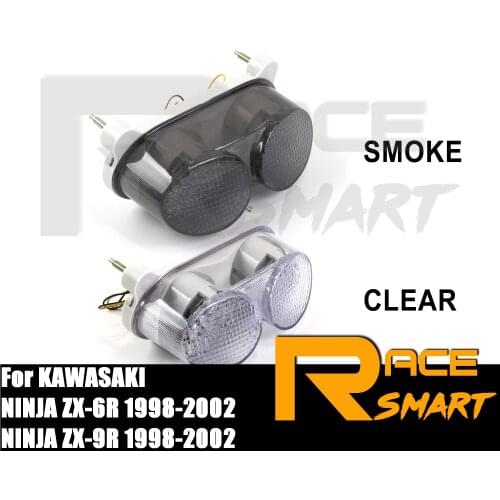 Motorcycle LED Turn Signals Brake Tail Light Taillight For KAWASAKI Ninja ZX-9R ZX-6R 1998 1999 2000 2001 2002 ZX6R ZX9R ZX 6R
