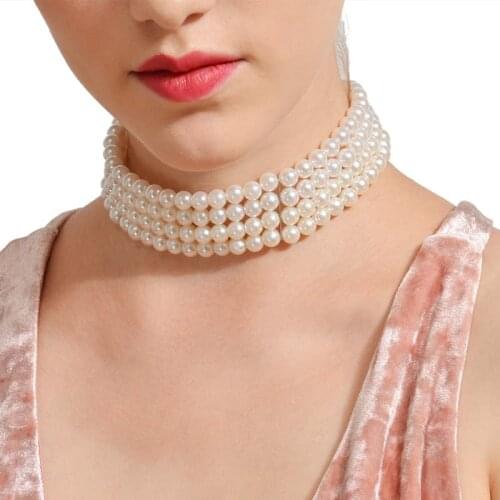 YIERMEI Pearl Necklaces For Women