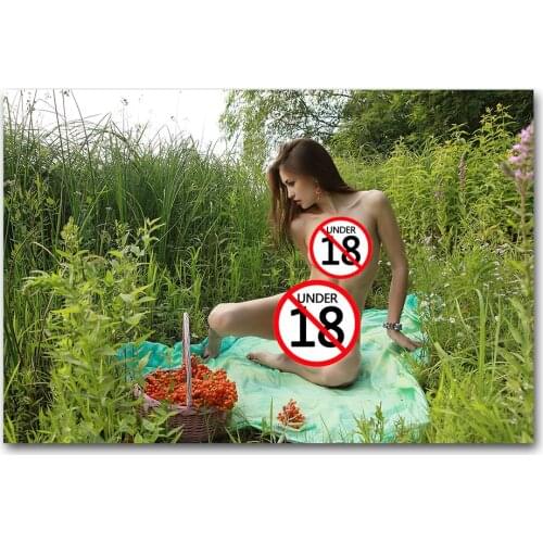 1 Piece Canvas Painting Sexy Beauty in the Wild Poster Wall Art Picture for Living Room Bedroom Decor