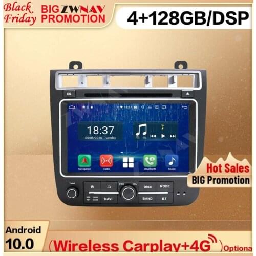 128G Carplay 2 Din For VW Touareg 2011 2012 2013 2014 2015 2016 2017 Android 10 Player Audio Radio GPS Navi Headunit Auto Stereo