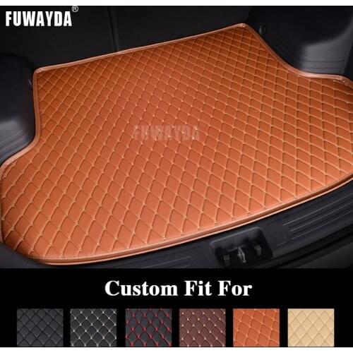 FUWAYDA car ACCESSORIES Custom fit car trunk mat for Ford Mondeo 2007-2012 Years travel non-slip waterproof Good quality