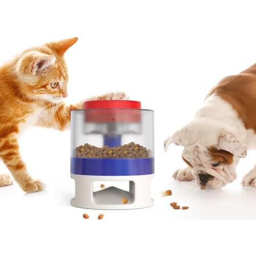 Pet Automatic Slow Feeder Interactive Cat Toy Dog Feeding Dispenser Pet Educational Training Toys for Cats Dogs Pet Supplies