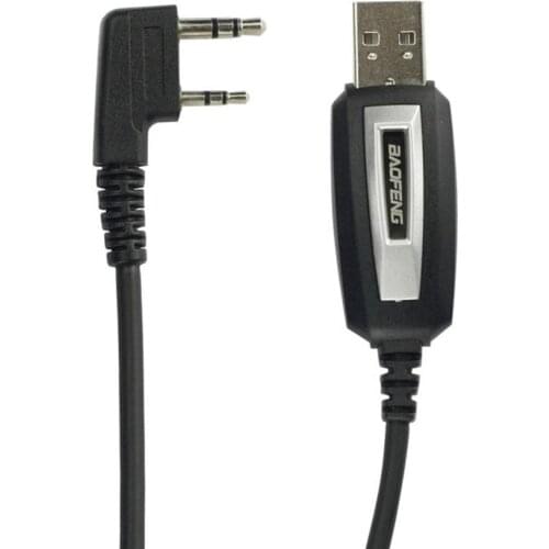 USB Programming Cable With Driver CD for BaoFeng UV-5R BF-888S UV-82 GT-3 Walkie Talkie Accessories