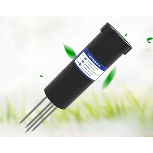 Soil Temperature and Humidity Sensor Three-in-one Conductivity Sensor Portable Temperature and Humidity Soil Moisture Detector