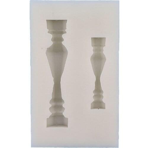 Ancient Greek Pillars Mold Roman Column Mold Sugarcraft Chocolate Pastry Polymer Clay Epoxy Resin Art Crafting Tools