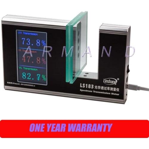 Spectrum Transmittance Meter LS183 UV Visible and Infrared transmission values
