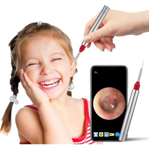 HD Otoscope Camera Ear Cleaner 3.5MM Len Disinfection Earwax Remover Ear Scope Wireless Endoscope Nasal Oral Pet Use for iphone