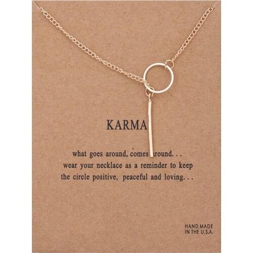 Fashion Necklace Necklaces Vintage Clavicle Chains Necklace Pendant Women Message Best Gift for Girl Jewelry