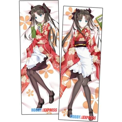 Hobby Express Anime Dakimakura Japanese Otaku Waifu Hugging Body Pillow Cover Rin Tohsaka Fate 21201
